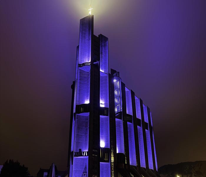 Front de mer de Royan avec son architecture moderniste des années 50, Charente-Maritime