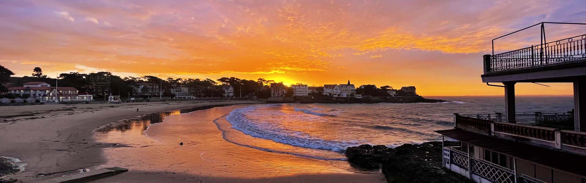 Vue en direct sur le littoral de la Charente-Maritime depuis les webcams de BordAtlantique